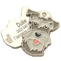 pet tag engraved 201320401.jpg Namnbrickor för hundar MjavHov - Graverade ID-brickor webbshop